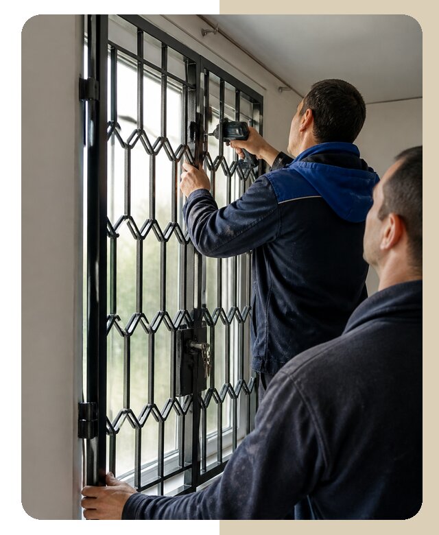 Установка распашных решеток в Ржеве цена от 6681 р. | ДвериЛегко-Ржв