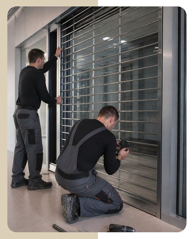 Профессиональный монтаж решеток на витрины в Ржеве