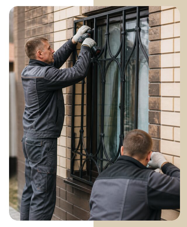 Установка решеток в дом в Ржеве по цене от 3598 р. | ДвериЛегко-Ржв