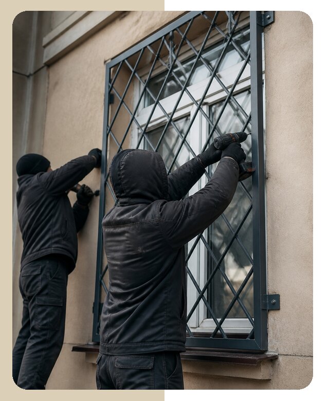 Установка антивандальных решеток на окна в Ржеве